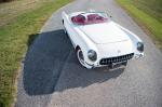 Chevrolet Corvette Polo White 1954 года